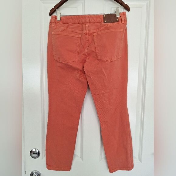 Tory Burch carrot color jeans size 30 - Picture 3 of 8
